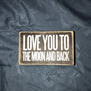 Quote wall/shelf block